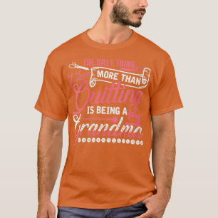 T-shirt Femme Drôle Citation Citation Coudre Cilt Grandma 