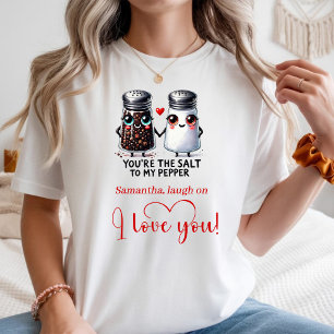 T-shirt femme drôle de nourriture personnalisée po