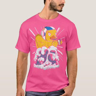 T-shirt Femme Drôle Duck Water Polo Joueur Baignade