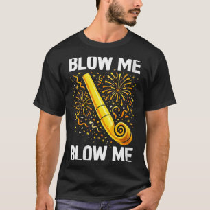 T-shirt Femme Drôle Embrasse-Moi Bonne Année Couple