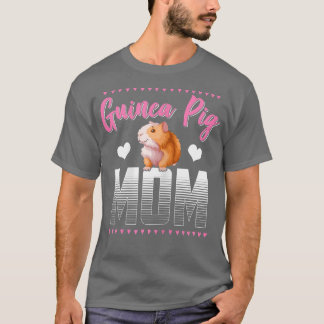T-shirt Femme Drôle Guinée Pig Lover Graphisme pour les fe