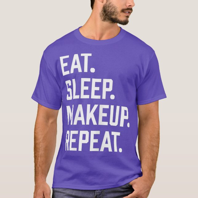 T-shirt Femme Drôle Maquillage Amoureux Artiste Cadeau (Devant)