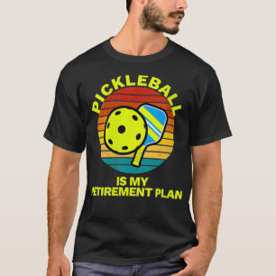 T-shirt Femme Drôle Retraite Pickleball Vêtements Pickleba