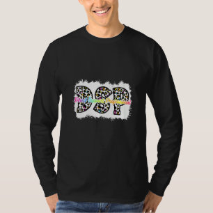 T-shirt Femme Dsp Life Rn Cna Infirmière Boho Leopard Dsp