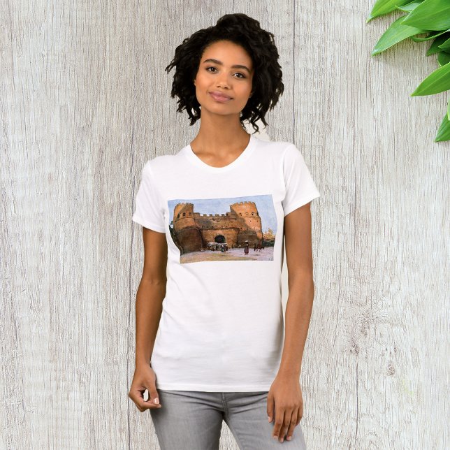 T-shirt femme du château de Rome (Créateur téléchargé)