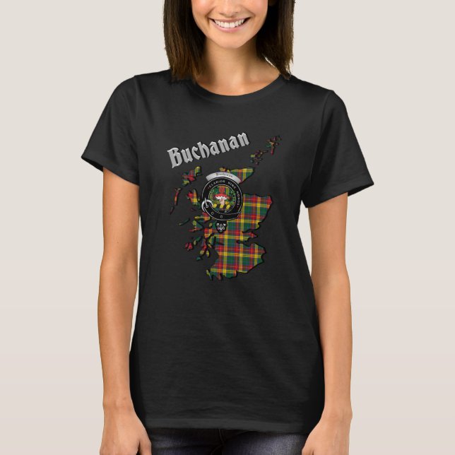 T-shirt femme du clan Buchanan (Devant)