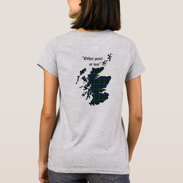 T-shirt Femme du clan Gunn (Dos)