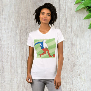 T-shirt Femme du joueur de football national