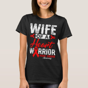 T-shirt Femme d'un guerrier du cœur Maladie cardiaque Ruba