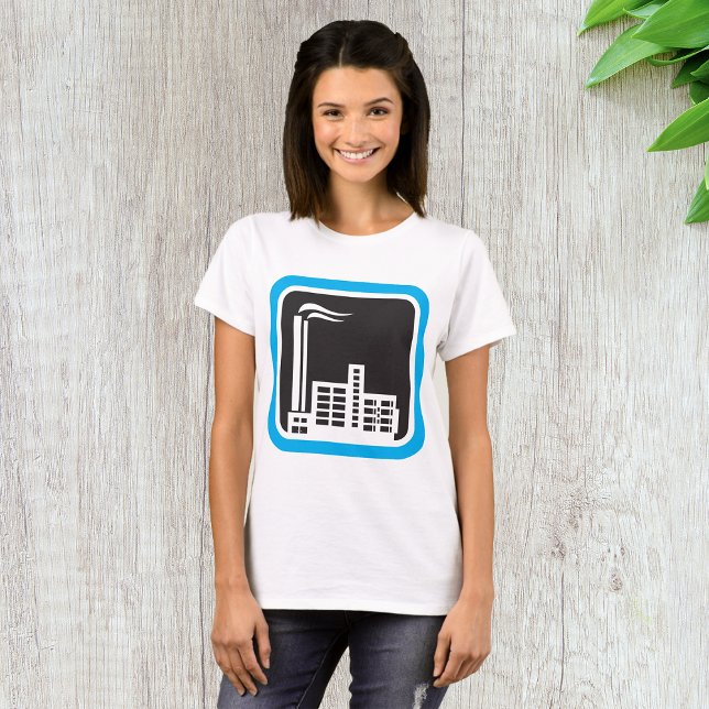 T-shirt femme d'usine (Créateur téléchargé)
