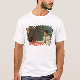 T-shirt Femme écrivant une lettre