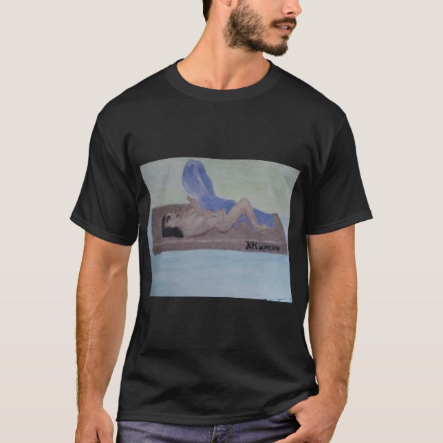 T-shirt Femme en bois Chemise (Devant)