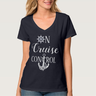 T-Shirt Femme En Croisière Contrôlée