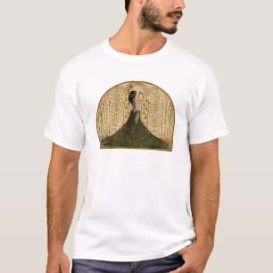 T-shirt Femme en jupe de paon