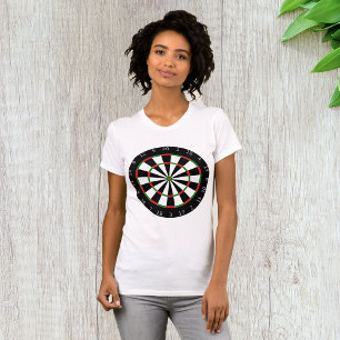 T-shirt femme en tableau noir
