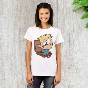 T-shirt Femme Enfant En Suitecase
