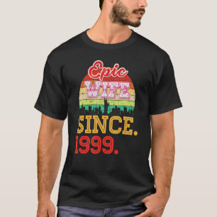 T-shirt Femme épopée depuis 1999 23e anniversaire de Maria