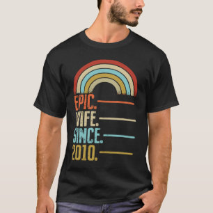 T-shirt Femme épopée depuis 2010 11ème anniversaire de Mar