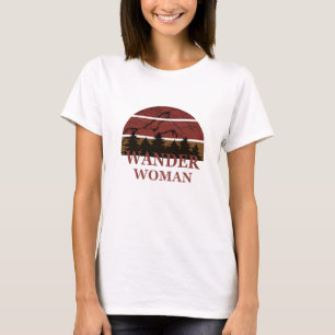 T-shirt femme errante randonnée