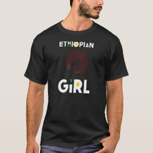 T-shirt Femme Ethiopienne fille Ethiopienne Diva African P