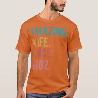 T-shirt Femme Extraordinaire depuis 2002 20e anniversaire
