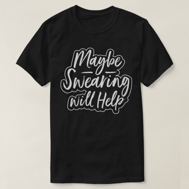 T-shirt Femme Femme Drôle Entraînement Peut-Être Sera-T-Il (Design devant)