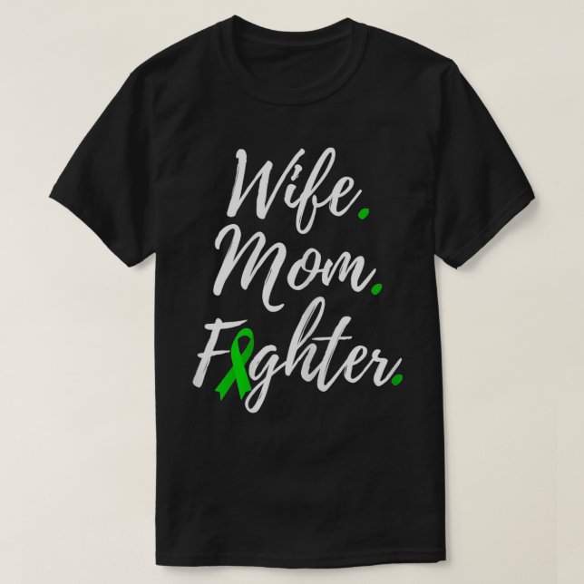 T-shirt Femme Femme Maman Combattante Sensibilisation à la (Design devant)