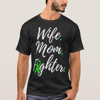 T-shirt Femme Femme Maman Combattante Sensibilisation à la