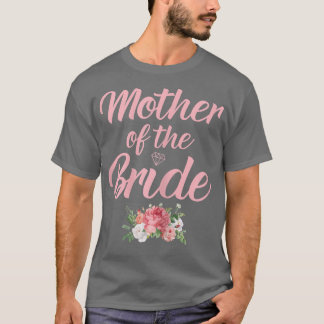 T-shirt Femme Femme Mère de la mariée Mère du Br