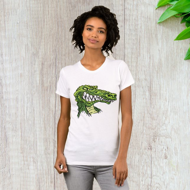 T-shirt Femme Fierce Gator (Créateur téléchargé)
