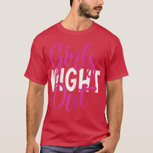 T-shirt Femme Filles Night Out BFF Correspondance