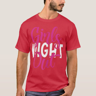 T-shirt Femme Filles Night Out BFF Correspondance