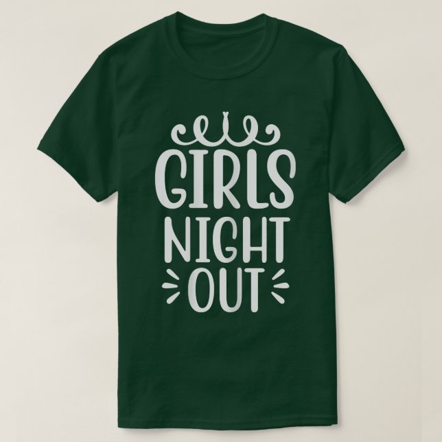 T-shirt Femme Filles Night Sortie Fiançailles juste ma (Design devant)