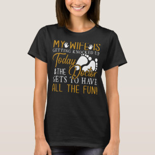 T-shirt Femme FIV Homme Frappée Pour Le Jour De Transfert