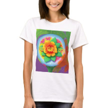 t-shirt femme fleur