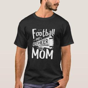 T-shirt Femme Football Et Chevaucher Maman Tee - shirts Po