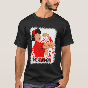 T-shirt Femme forte Défaillance cardiaque congestive Guerr