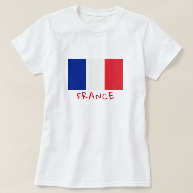 T-shirt femme France (Design devant)