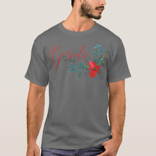 T-shirt Femme Future Mariée Fleurs Design Fête de Mariage 