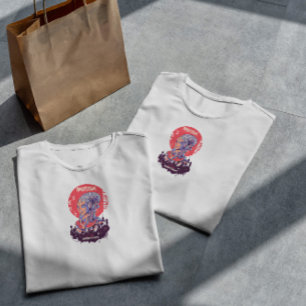 T-shirt Femme futuriste Cyberurbaine