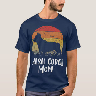 T-shirt Femme Gallois Corgi Chien Maman1680