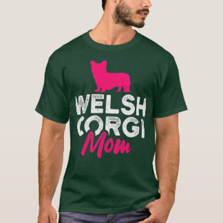 T-shirt Femme Gallois Corgi Maman1682
