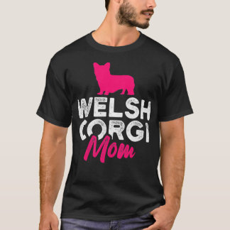 T-shirt Femme Gallois Corgi Maman1855