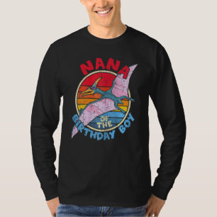 T-shirt Femme Garçon Anniversaire I Nana I Pterodactylus I