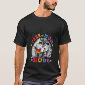 T-shirt Femme Gay LGBT Pride Mama Ours Pour Femmes Libérez