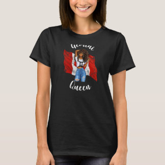 T-shirt Femme Gemini Reine Du Canada Zodiac Anniversaire A