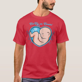 T-shirt Femme genre révéler garçon bébé à bord femmes preg