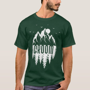 T-shirt Femme Groom Mariage de la fête nuptiale Lover Natu