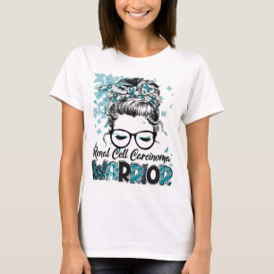 T-shirt Femme Guerrière Contre le Carcinome à Cellules Rén
