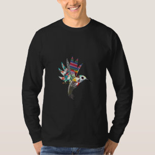 T-shirt Femme Humming Bird En Vol Magique Jour Du D